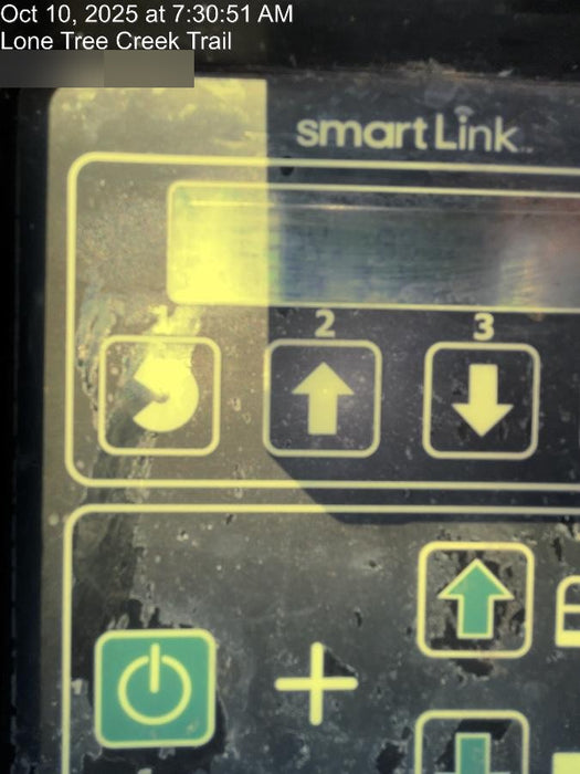 2019 Genie GS-3232 Folding rails with half height swing gate