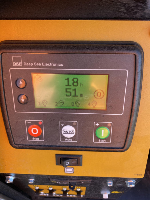 2022 Allmand NLV3GR (4) LED Light Fixture 350W, 23' Vertical Mast, 3kW Prime, Towable, ES Decals, T3