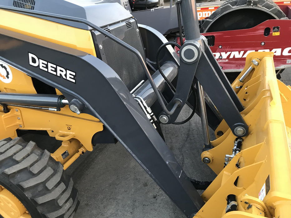 2020 John Deere 210LEP Canopy, 4WD, Second rear hydraulic cylinder, Light Package, Wheel weights