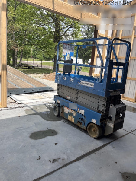 2020 Genie GS-1930 Solid Non Marking Tires, Beacon, Folding rails with half height swing gate