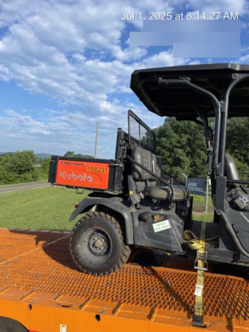 2021 Kubota RTV-X1140W-H Plastic Canopy, Windshield Acrylic Clear, LED Strobe Light, Wire Harness Kit, Back up Alarm