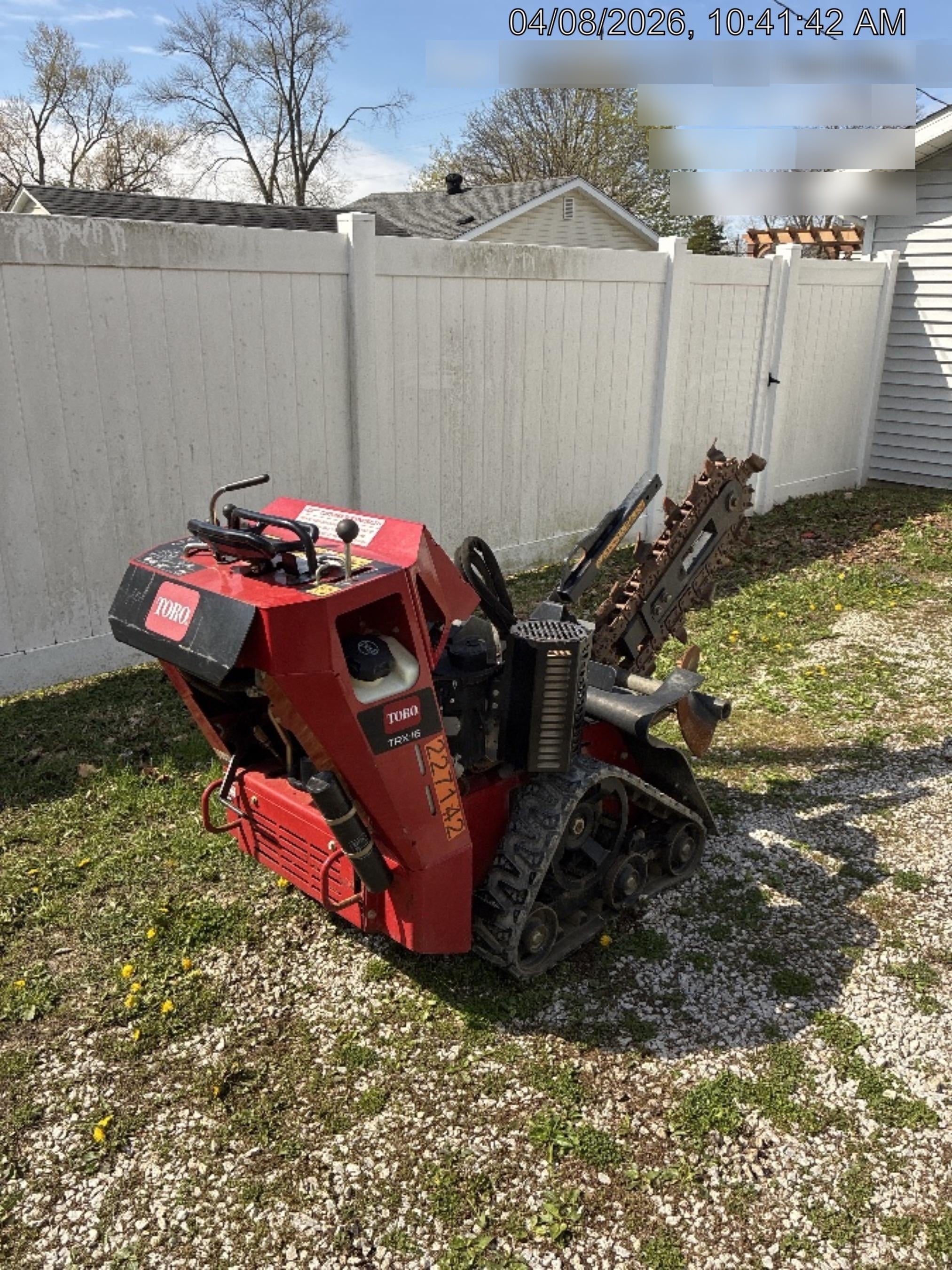 2022 TORO TRX-16