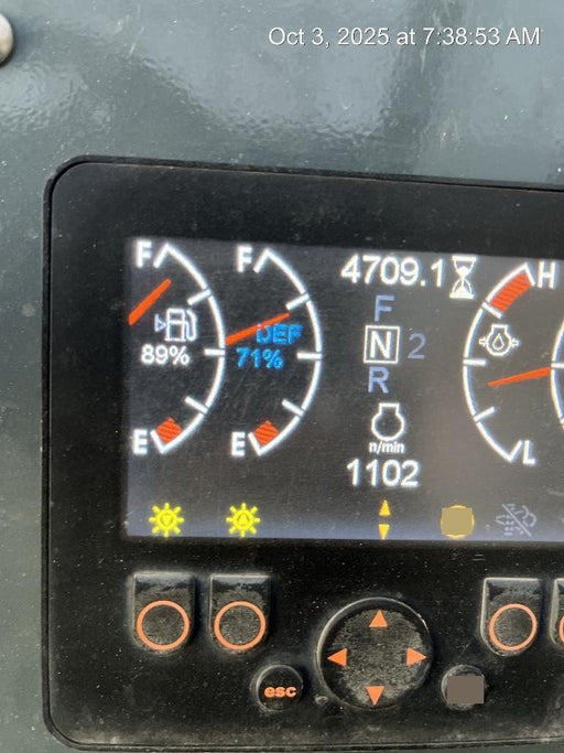 2018 Manitou MTA10055 Manitou MTA10055 - Canopy, Worklights, Beacon, 66" Carriage, 60" Forks, Solid Tires, Aux Hydraulics