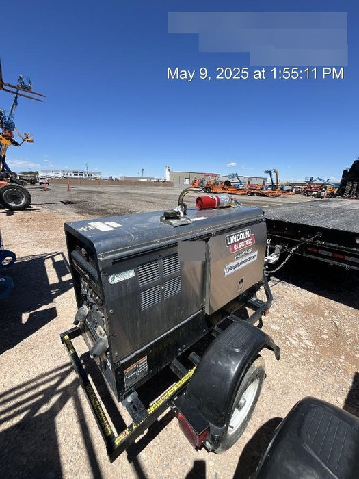 2019 Lincoln Electric Vantage 322 Welder Ready-Pak 3, Two wheel trailer, Fender and Light kit, Cable Rack