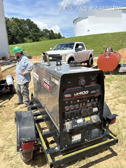 2024 Lincoln Electric LE400 Kubota V1505, Trlr, Cable Rack, Light Kit, ES Decals, T3