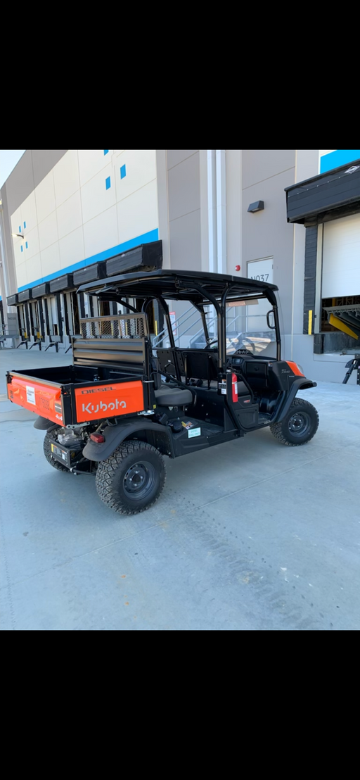 2021 Kubota RTV-X1140W-H Plastic Canopy, Windshield Acrylic Clear, LED Strobe Light, Wire Harness Kit, Back up Alarm