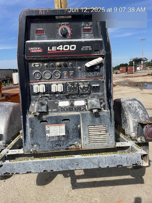 2022 Lincoln Electric LE400 Kubota V1505, Trlr, Cable Rack, Light Kit, ES Decals, T3