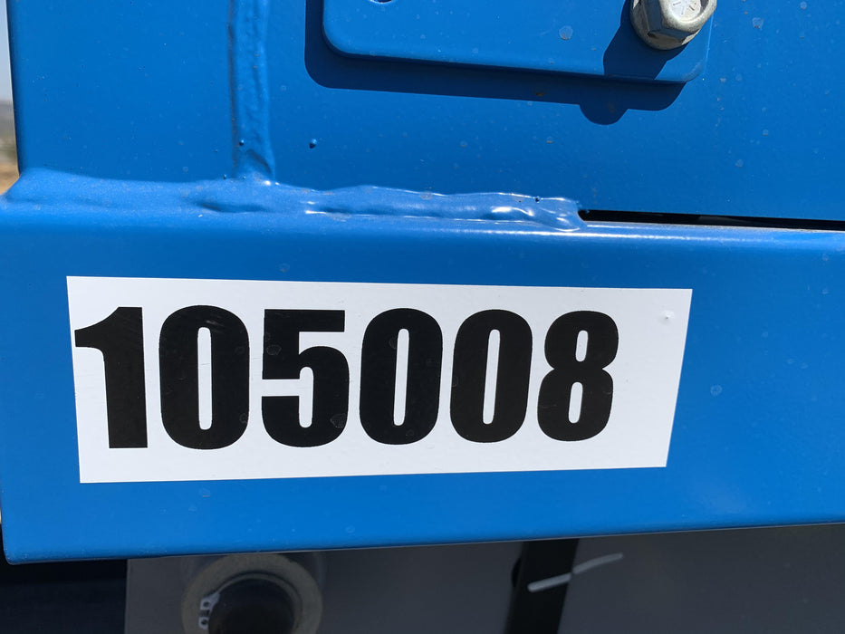 2020 Genie GS-1930 Solid Non Marking Tires, Beacon, Folding rails with half height swing gate, 800W Inverter