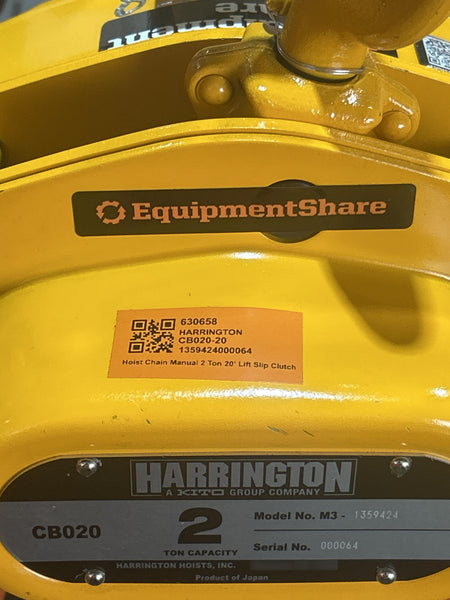 2026 HARRINGTON CB020-20