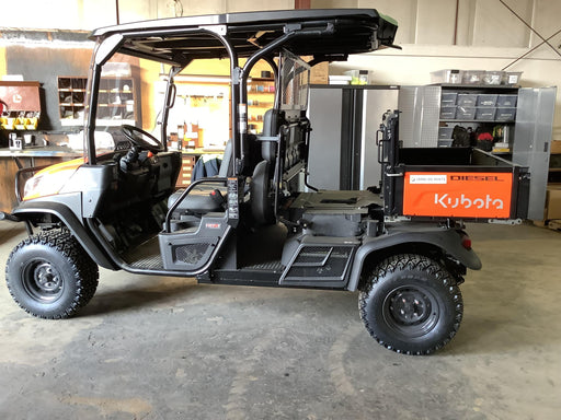 2021 Kubota RTV-X1140W-H Plastic Canopy, Windshield Acrylic Clear, LED Strobe Light, Wire Harness Kit, Back up Alarm