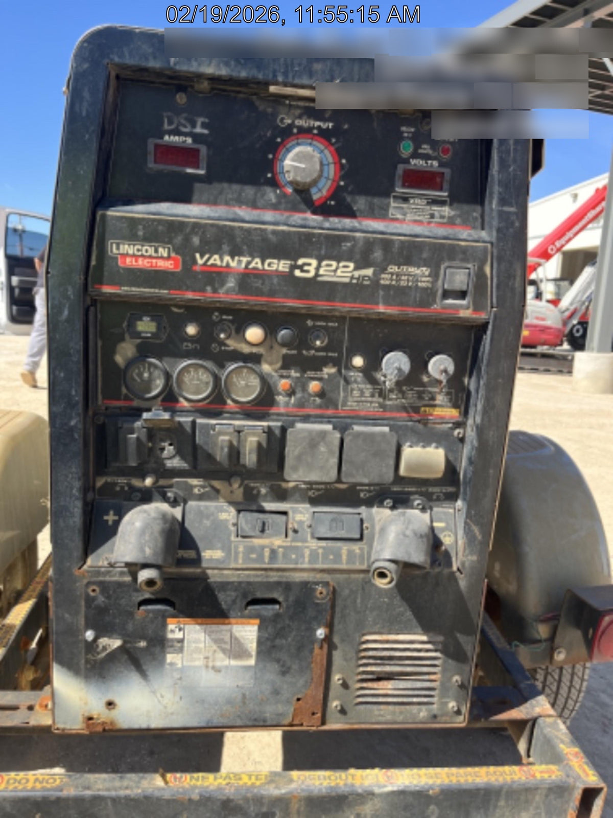 2021 Lincoln Electric Vantage 322 Ready Pak 3