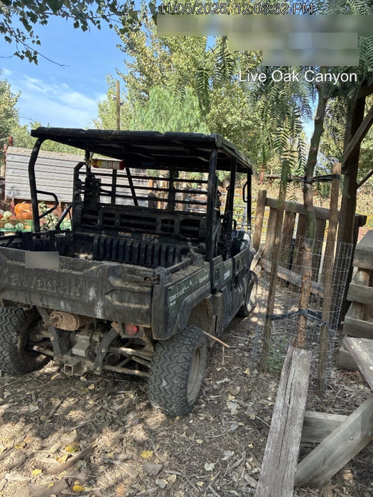 Kawasaki Mule PRO-DXT Standard Options, Backup Alarm, Beacon, Plastic Hard Top, Poly Windshield, Horn Kit