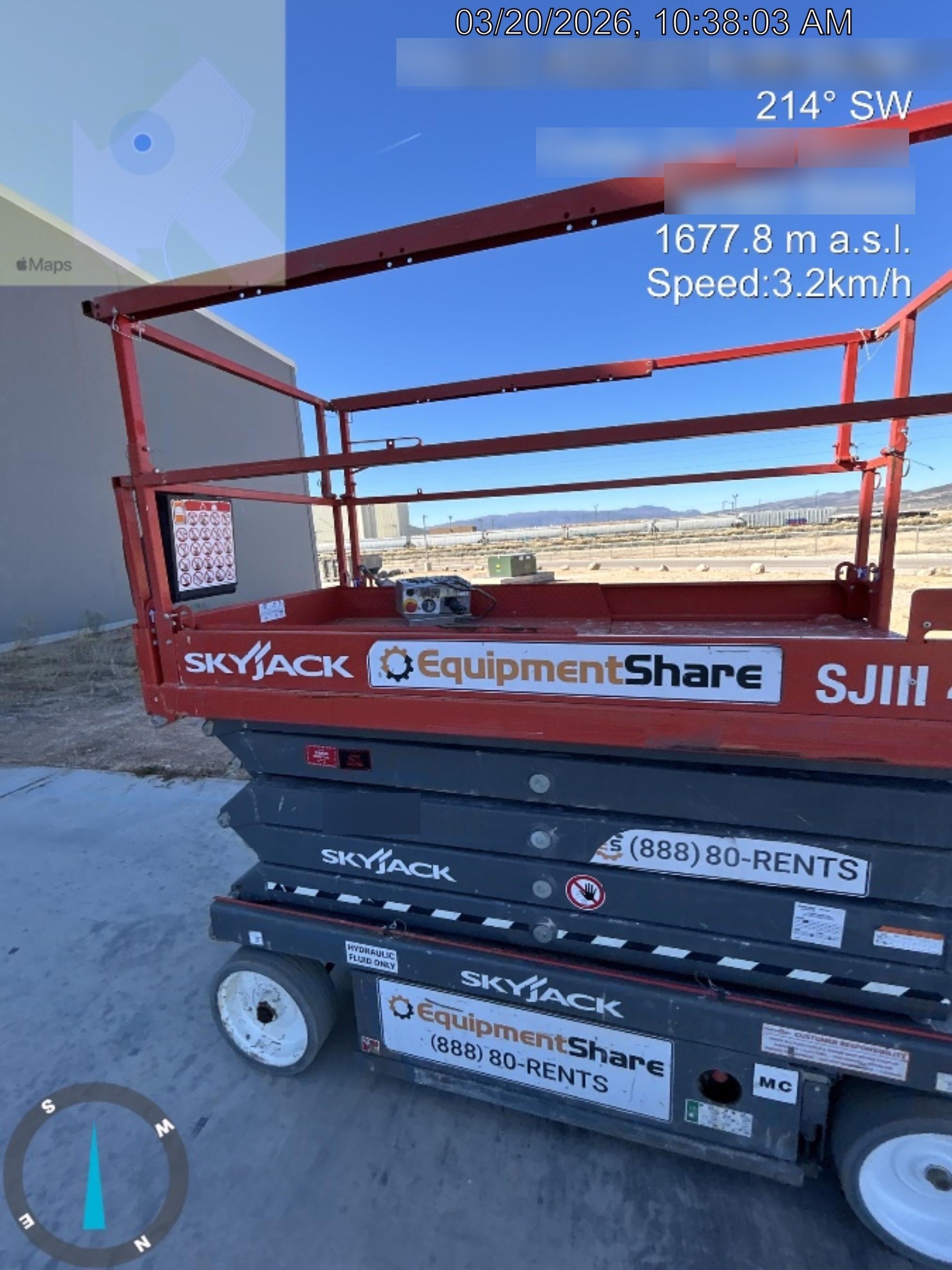 2018 SKYJACK SJIII-4632