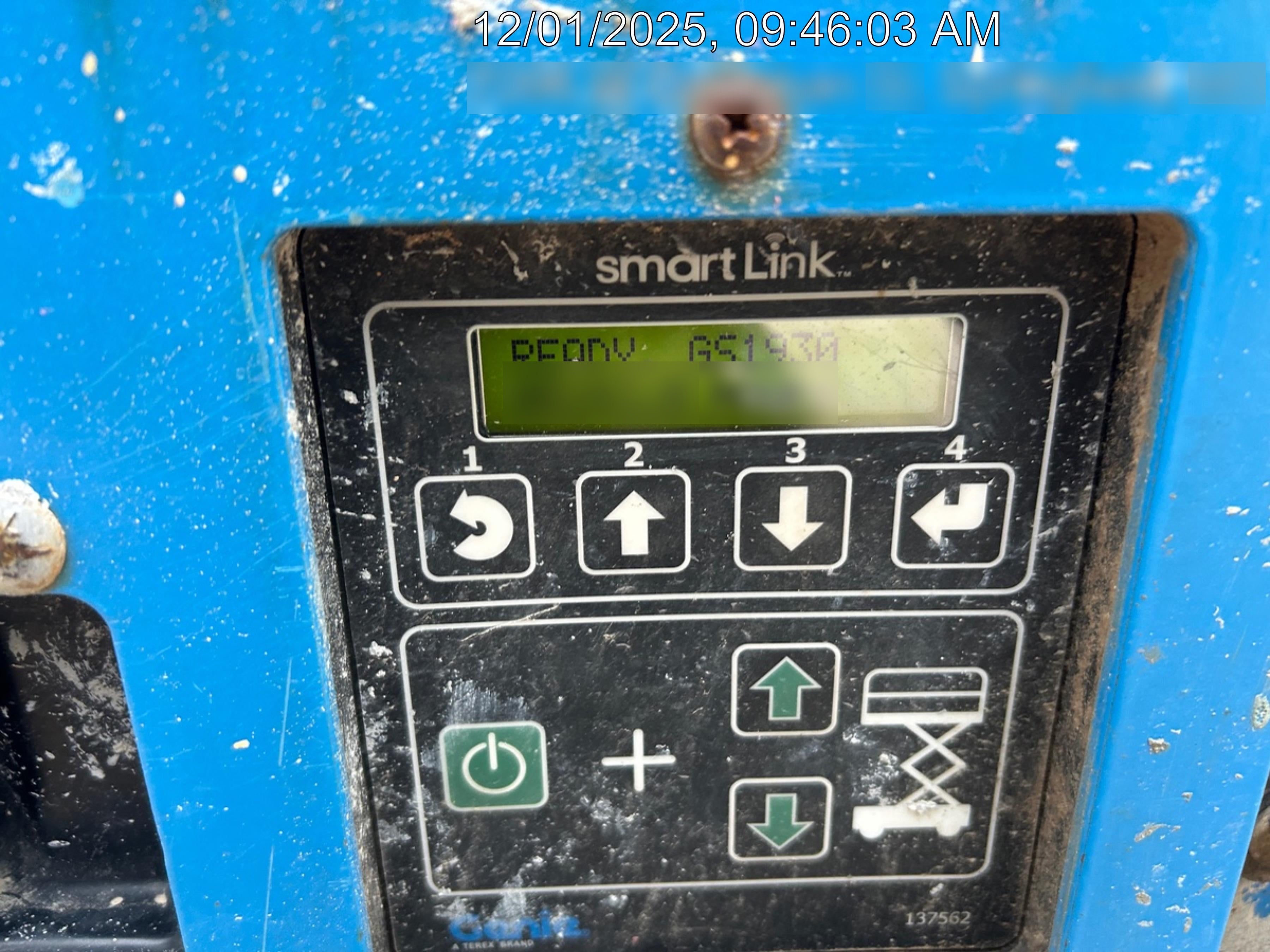 2018 Genie GS-1930 Genie GS-1930 w/Fixed Rail, Chain Entry