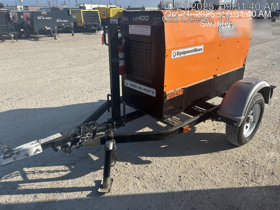 2023 Lincoln Electric LE400 Kubota V1505, Trlr, Cable Rack, Light Kit, ES Decals, T3