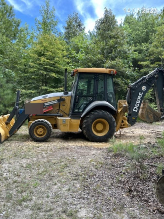 2020 John Deere 310LEP Cab/Heat/Air, 4WD, Standard Stick, Pilot Controls, 2 Way Hydraulics, TAG Manual QC
