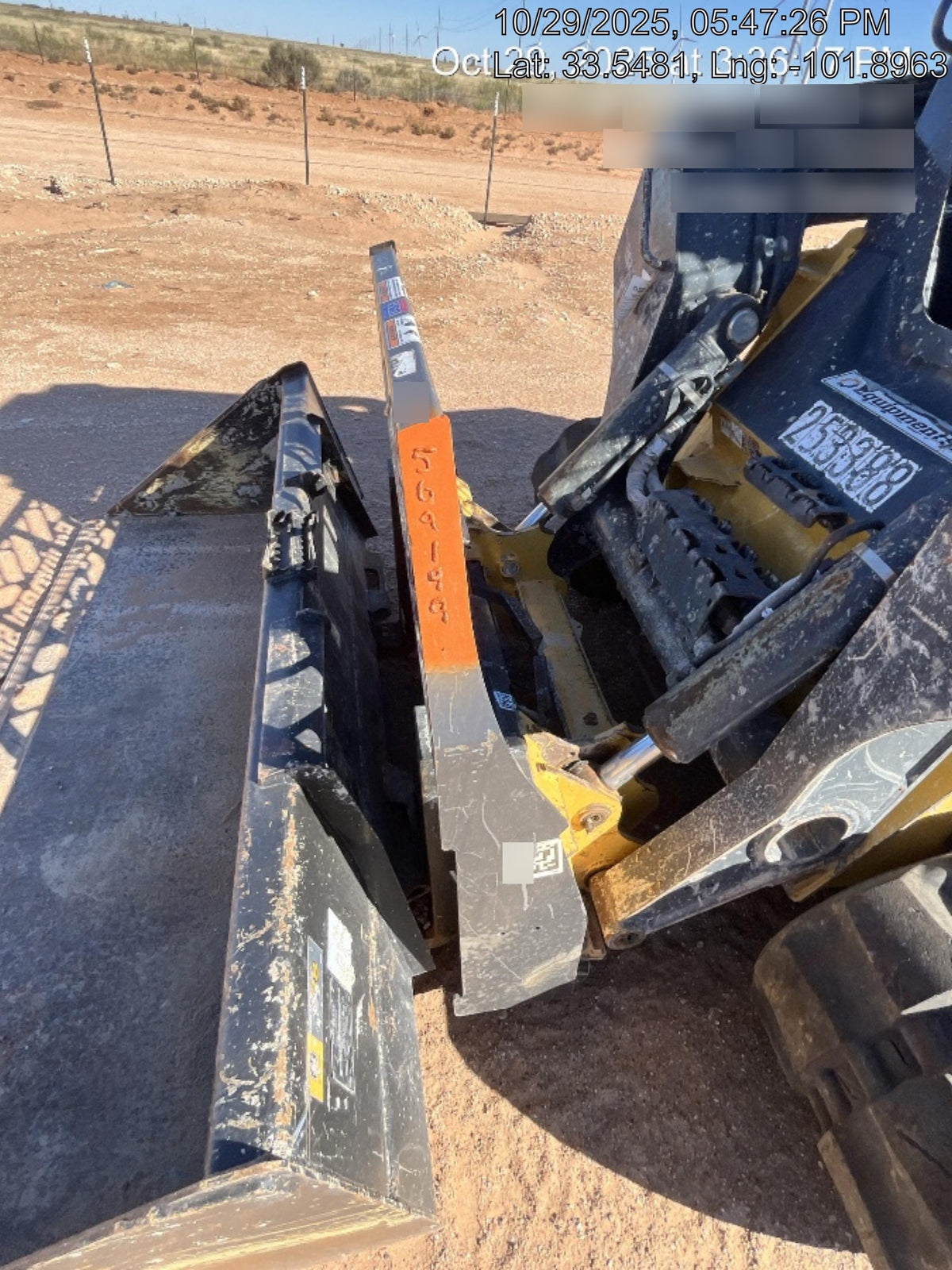 2025 PALADIN 72" Skid Steer Forks
