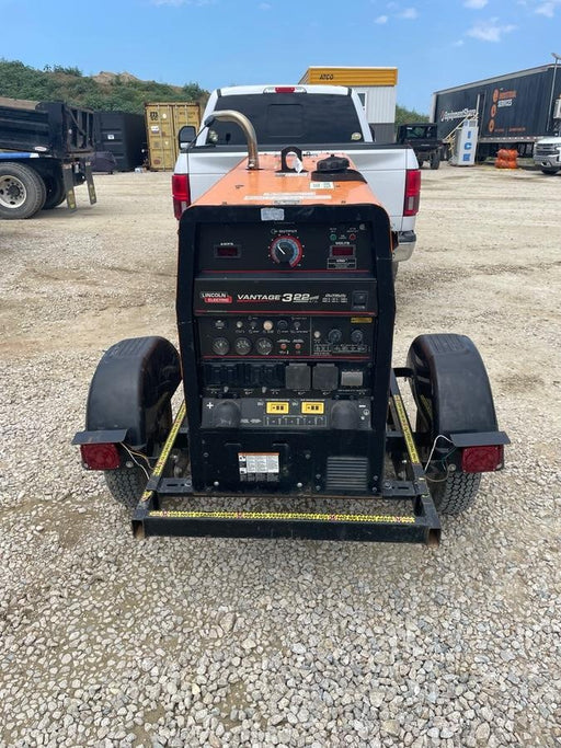 2021 Lincoln Electric Vantage 322 Vantage 322 Ready Pak 3 w/ Decals, ORANGE (includes trailer, cable rack, fender light kit) NO Telematics