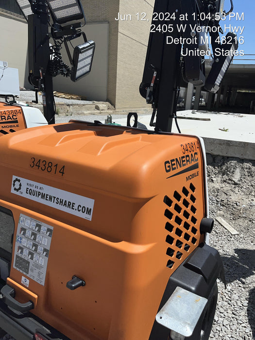 2023 Generac MLT2 Diesel, Flex Switch 120V Input, Powerzone Controller, (4) 320W LED Lights, 4kW Generator, 39.9 Gal Fuel Tank, 2" Ball, T3