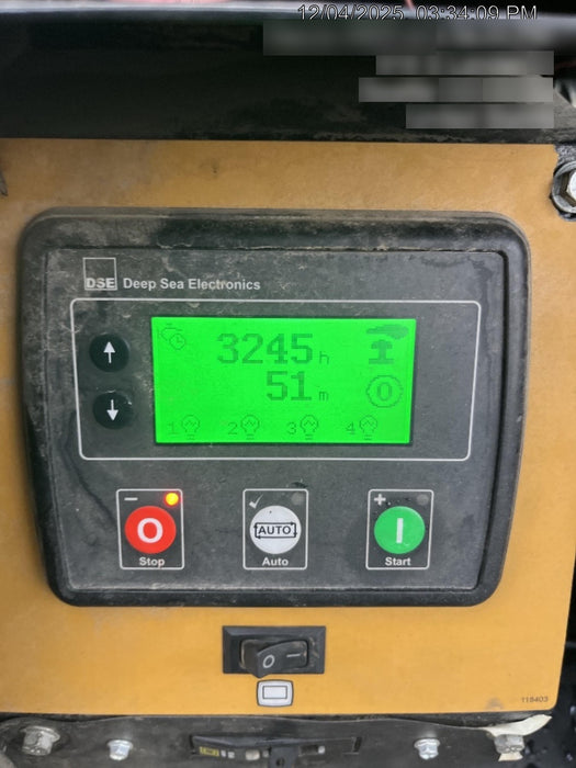 Allmand NLV3GR (4) LED Light Fixture 350W, 23' Vertical Mast, 3kW Prime, Towable, Deep Sea L401, Leveling Jacks, Yanmar T4F 5.8hp