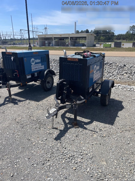 2020 Miller Electric BIG BLUE 400 Trailer Mounted Welder