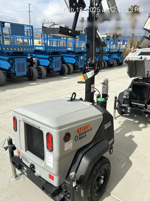 2024 Wacker Neuson LTT4 Diesel, Kohler KDW702, Deep Sea Controller, Auto Start, LED 320W, Bypass Outlet, T3