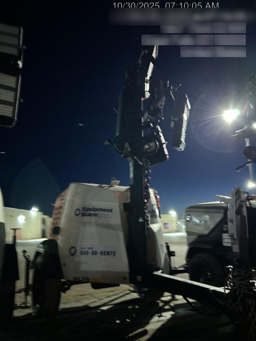 2024 Generac MLT2 Diesel, Flex Switch 120V Input, Powerzone Controller, 
(4) 320W LED Lights, 4kW Generator, 39.9 Gal Fuel Tank, 2" Ball, T3