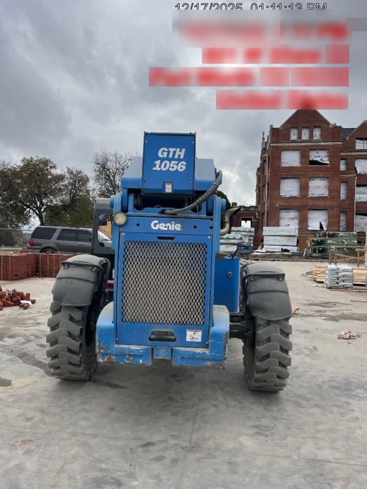 2018 Genie GTH-1056 GTH-1056 w/Open ROPS, Solid Tires, Work Lights, 60" carriage/forks, cab mesh, beacon