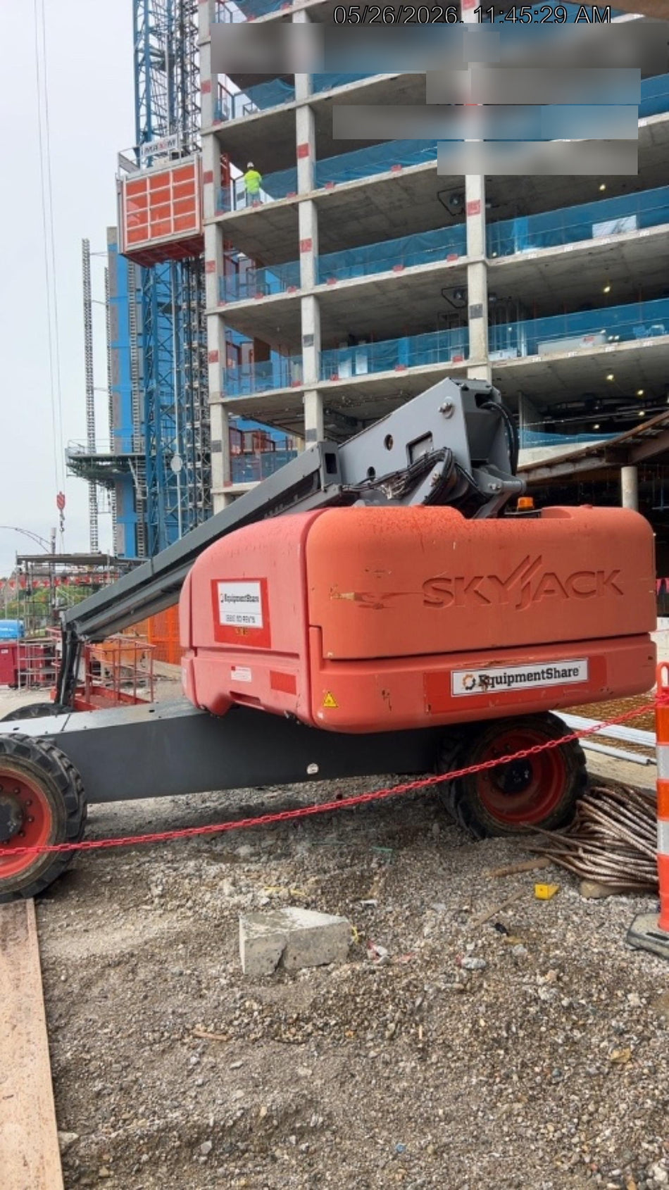 2018 Skyjack SJ86T Skyjack SJ86T WDRY Generator, Beacon