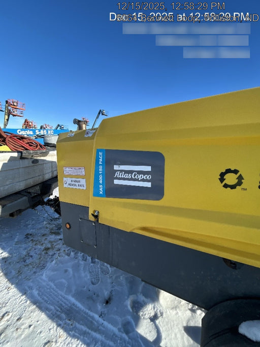 2023 ATLAS COPCO XAS 400-150 PACE