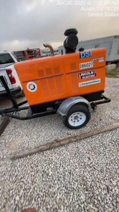 2022 Lincoln Electric Vantage 549X Crosslink Technology, Trailer Mounted, ES Decals, T3