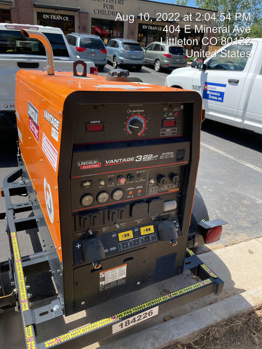 2021 Lincoln Electric Vantage 322 VANTAGE 322 READY-PAK 3