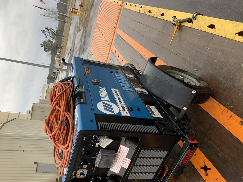 2020 Miller Electric BIG BLUE 400 Trailer Mounted Welder