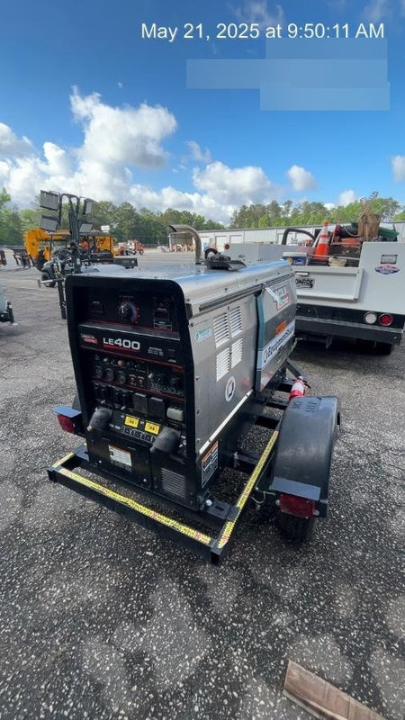 2024 Lincoln Electric LE400 Kubota V1505, Trlr, Cable Rack, Light Kit, ES Decals, T3