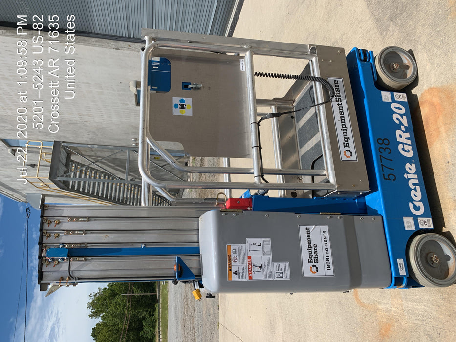 2019 GENIE GR-20