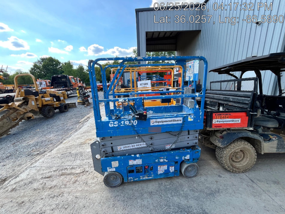 2020 Genie GS-1930 Fixed rails with chain entry gate - Pre A92.20