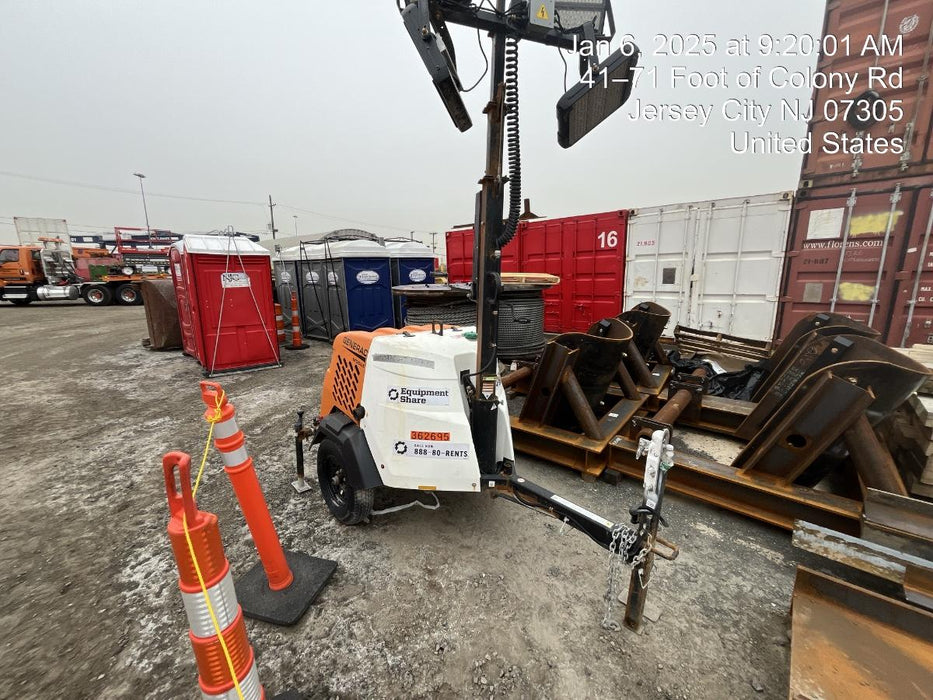 2023 Generac MLT2 Diesel, Flex Switch 120V Input, Powerzone Controller, 
(4) 320W LED Lights, 4kW Generator, 39.9 Gal Fuel Tank, 2" Ball, T3