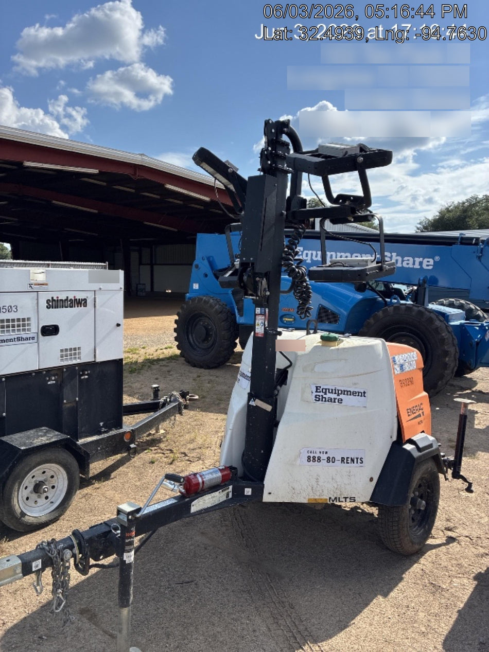 2024 Generac MLT2 Diesel, Flex Switch 120V Input, Powerzone Controller, 
(4) 320W LED Lights, 4kW Generator, 39.9 Gal Fuel Tank, 2" Ball, T3
