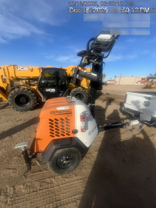 2023 Generac MLT2 Diesel, Flex Switch 120V Input, Powerzone Controller, (4) 320W LED Lights, 4kW Generator, 39.9 Gal Fuel Tank, 2" Ball, T3