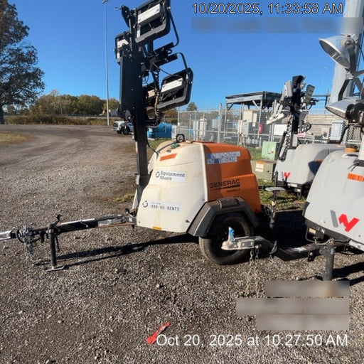 2023 Generac MLT2 Diesel, Flex Switch 120V Input, Powerzone Controller, 
(4) 320W LED Lights, 4kW Generator, 39.9 Gal Fuel Tank, 2" Ball, T3