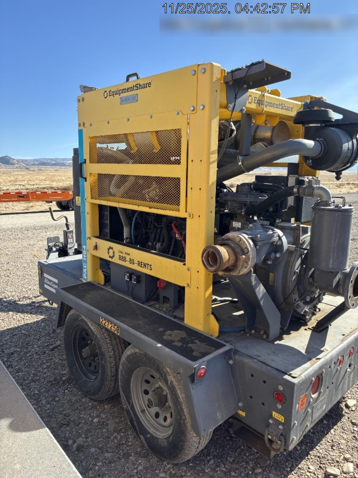 2022 ATLAS COPCO PAC H64 JD
