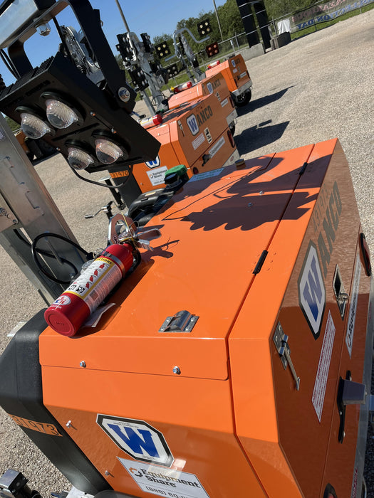 2024 Wanco WLTT-4MM4K Diesel, Deep Sea Controller, Shore Power Plug, Auto Start, (4) 350W LED Floodlights, 4kW Generator, 60 Gal Fuel Tank, 2" Ball, T3