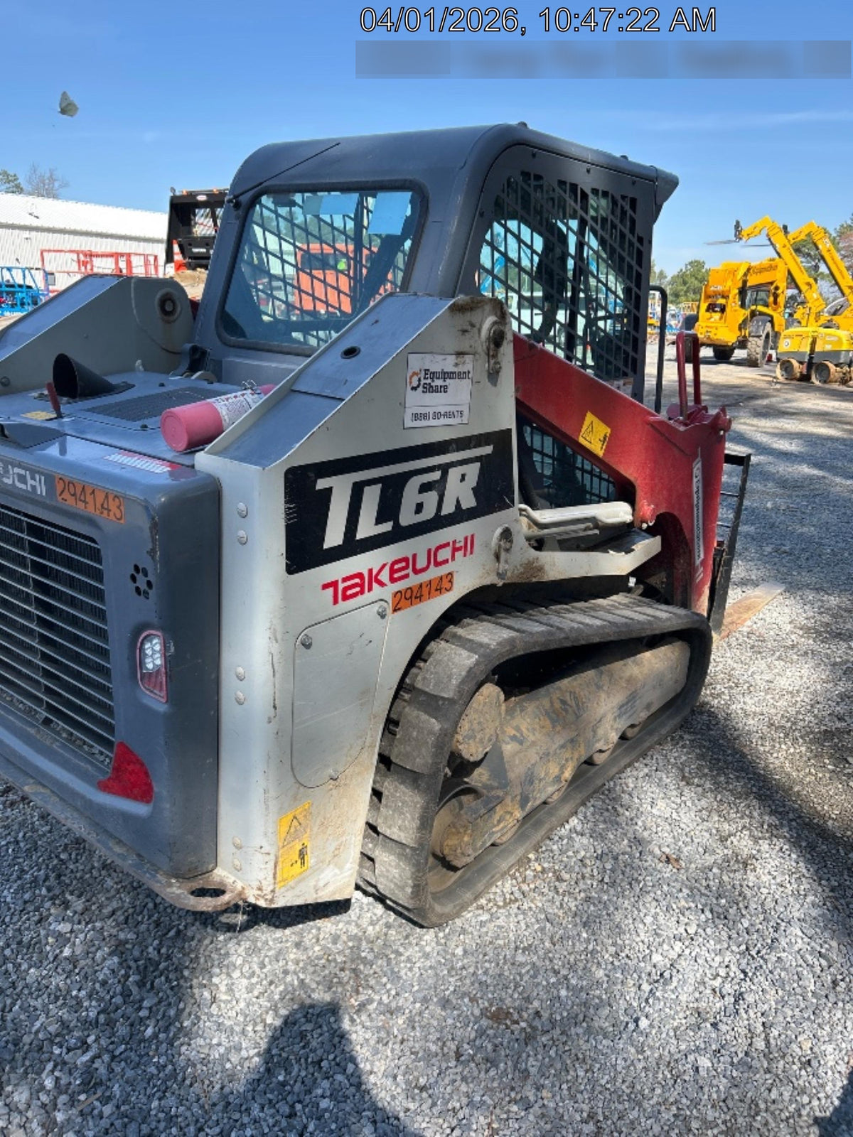 2023 TAKEUCHI TL6CR