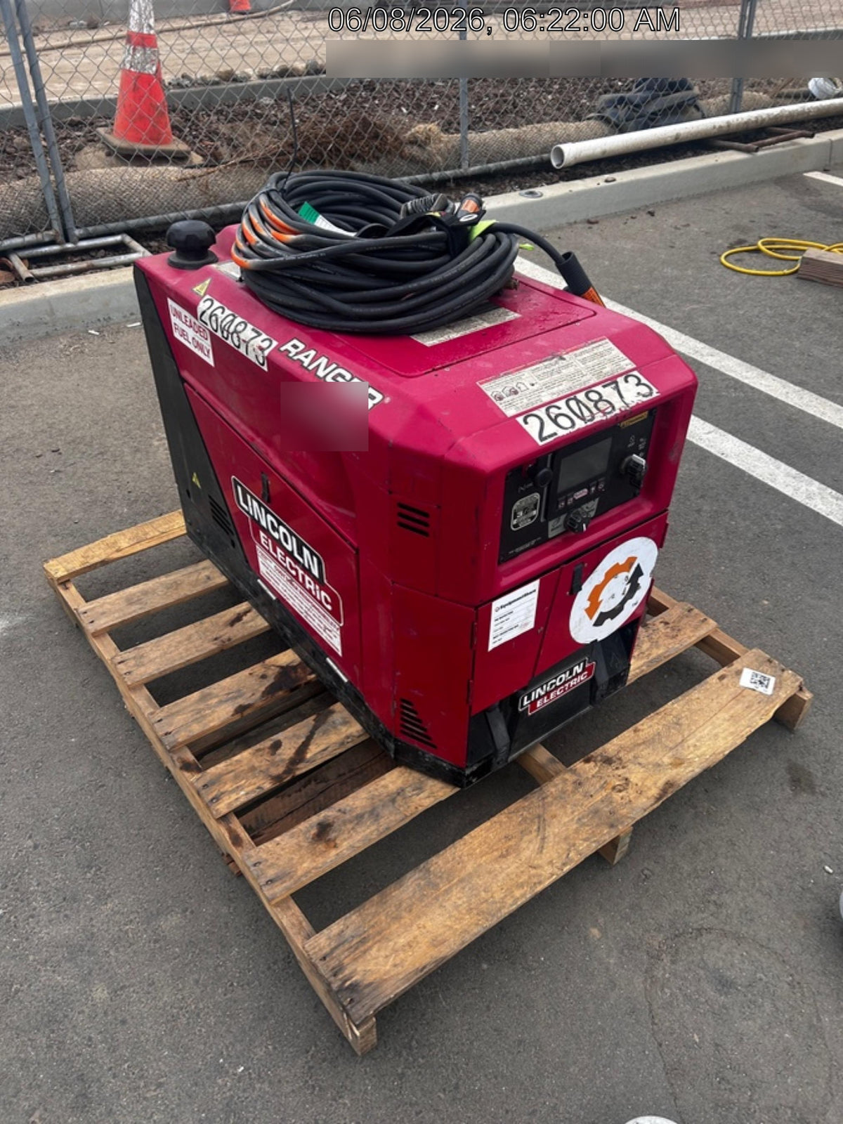 2022 Lincoln Electric Ranger 260MPX K3458-1 Ranger Gasoline Engine Driven Welder (Kohler)