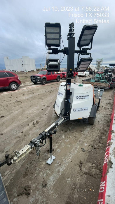 2023 Generac MLT2 Diesel, Flex Switch 120V Input, Powerzone Controller, (4) 320W LED Lights, 4kW Generator, 39.9 Gal Fuel Tank, 2" Ball, T3