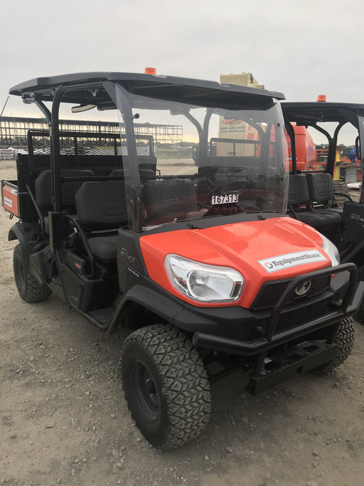 2021 Kubota RTV-X1140W-H Plastic Canopy, Windshield Acrylic Clear, LED Strobe Light, Wire Harness Kit, Back up Alarm