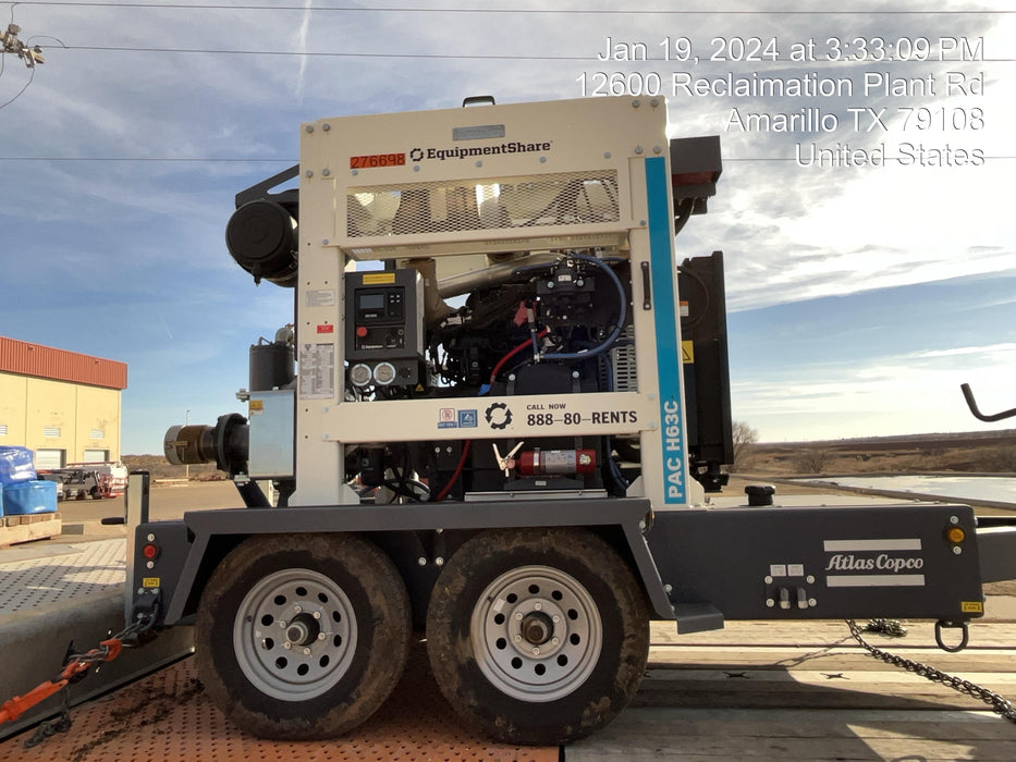 2022 ATLAS COPCO PAC H63 JD