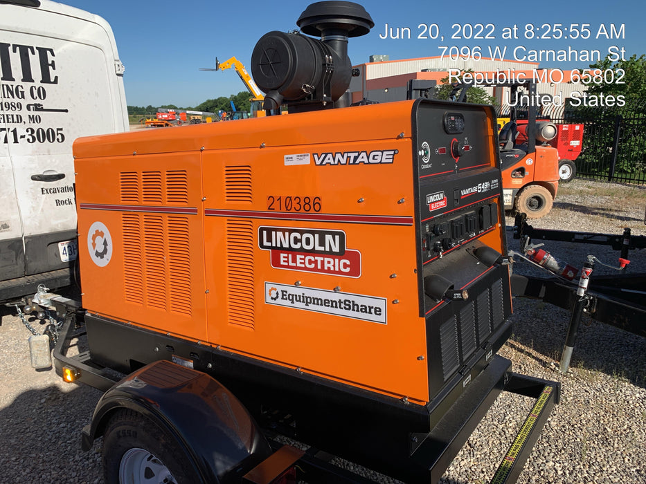 2022 Lincoln Electric Vantage 549X VANTAGE 549X READY-PAK 3