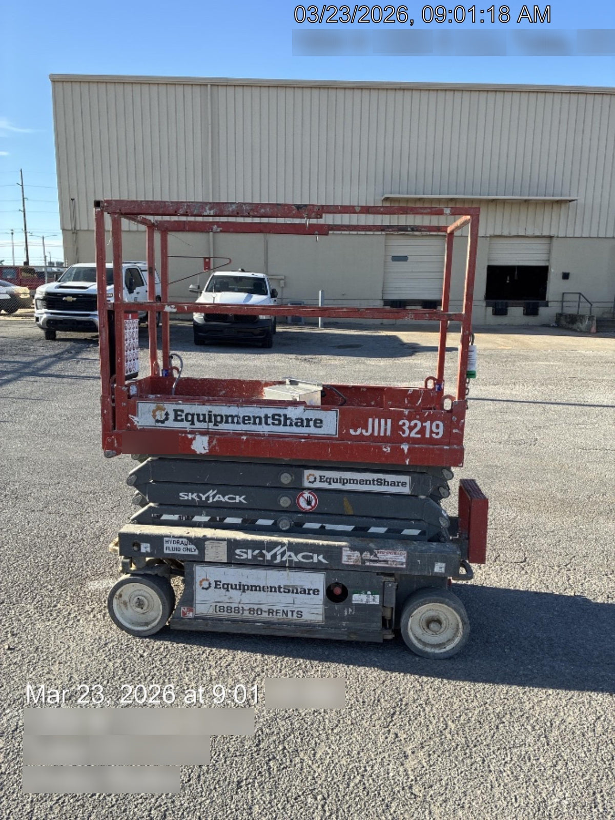 2019 Skyjack SJIII-3219 Standard w/Trojan Batteries