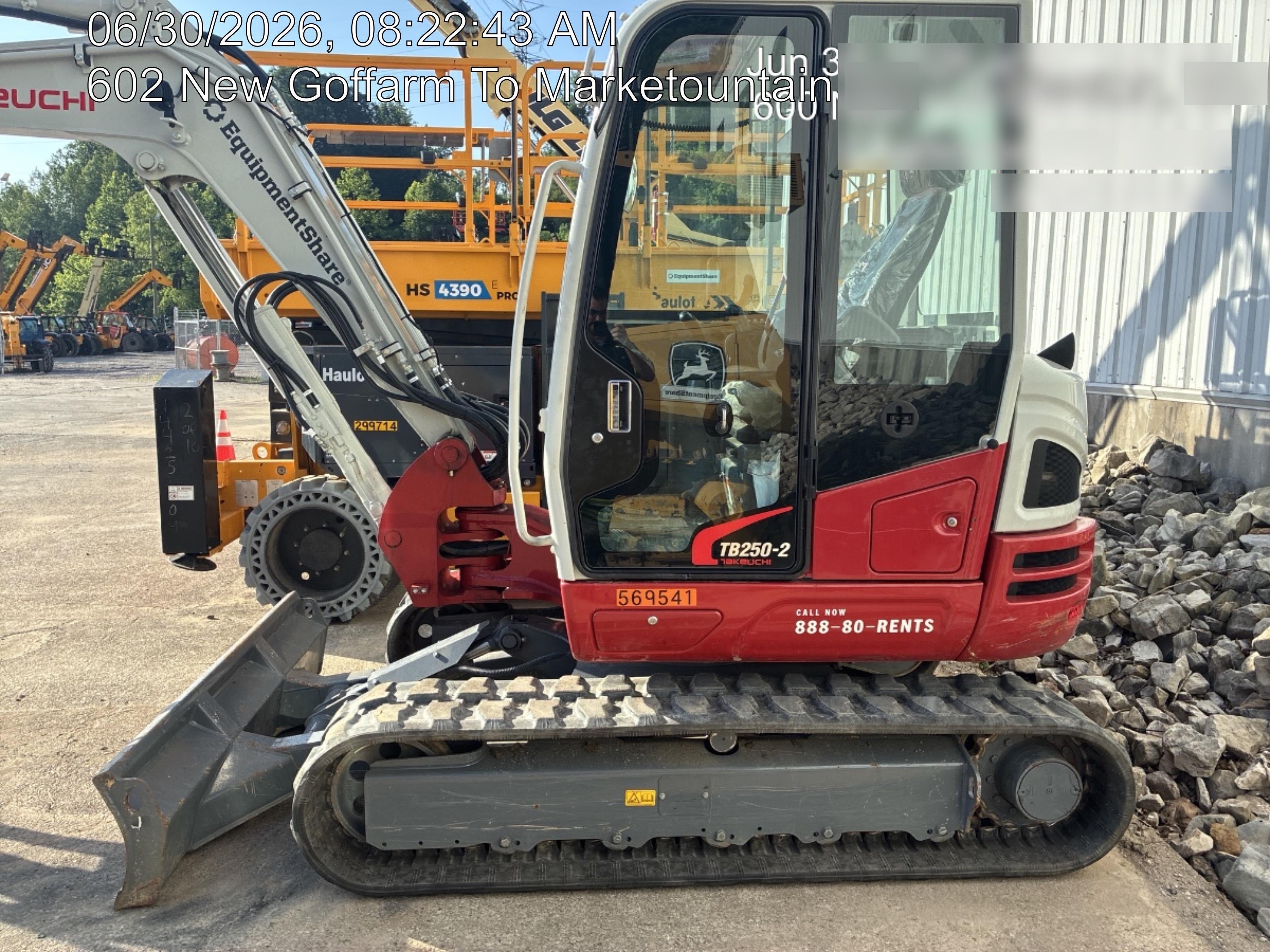 2025 TAKEUCHI TB250-2CR